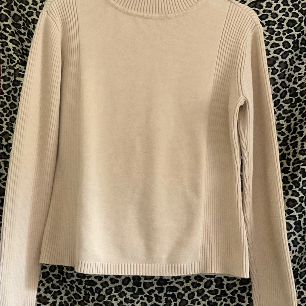 Westbound Tan Sweater